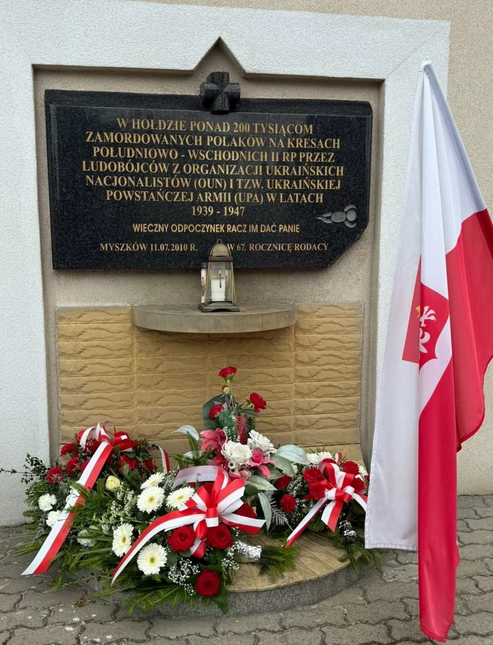 Zdjęcie: Uroczystość w intencji ofiar Wołynia