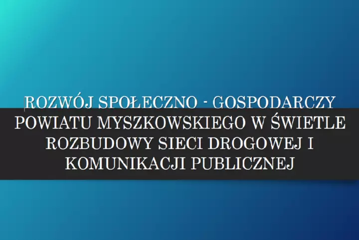 Zdjęcie: Prezentacja o inwestycjach drogowych