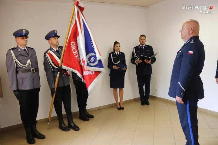 Zdjęcie: Nowy Komendant Policji w Myszkowie
